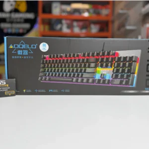 AOQELO AMG10 RGB Mechanical Gaming Keyboard – Blue Switches, Premium Build